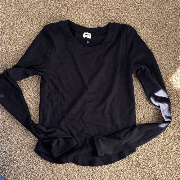 Aritzia Tops - Aritzia NEW Black Wilfred Ribbed Women’s Soft Long Sleeve